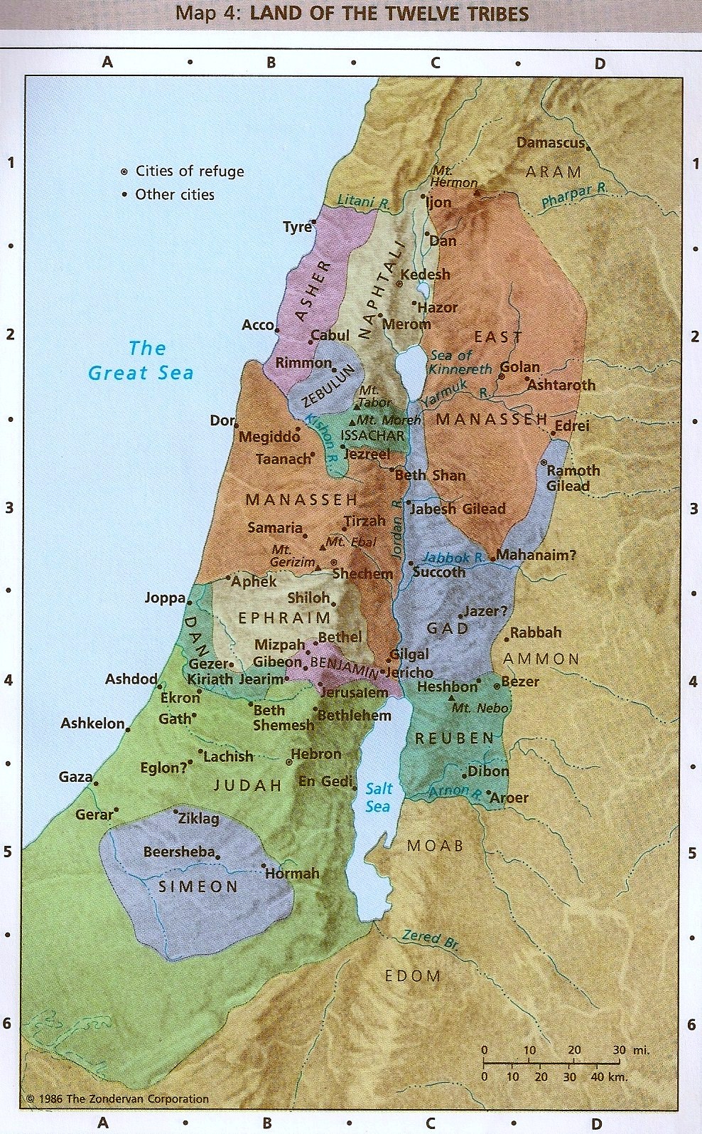 Tribal Boundaries map