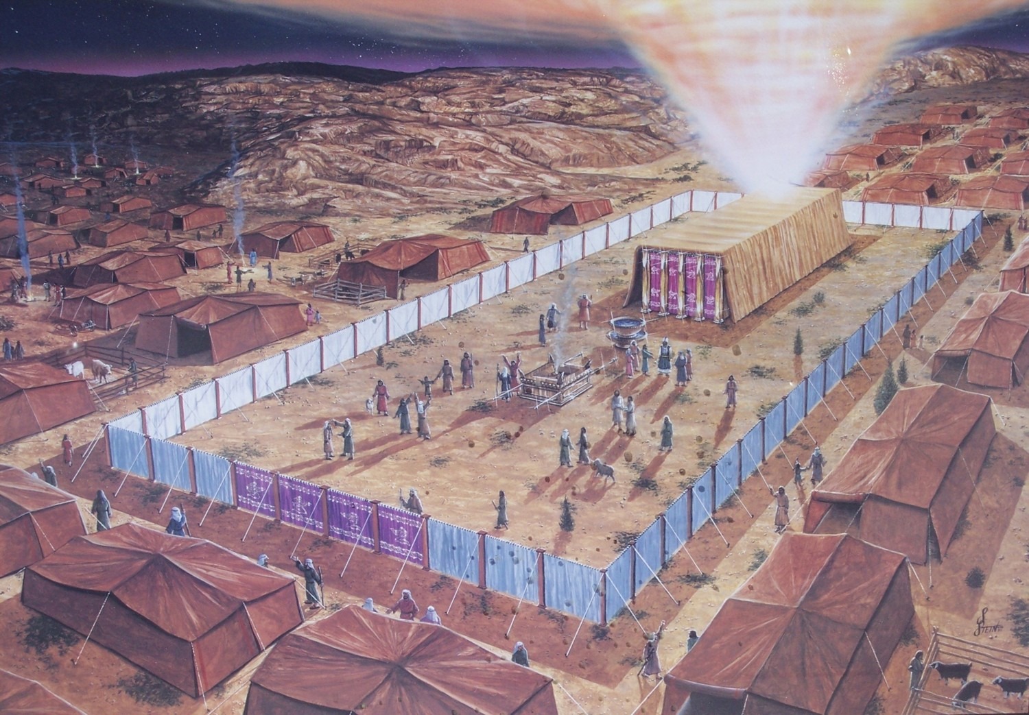 The Tabernacle — God's tent among His people in the wilderness